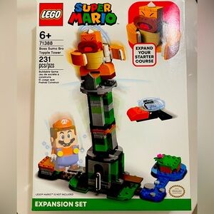 3limited edition SuperMario Lego building sets with additional bee Mario variant